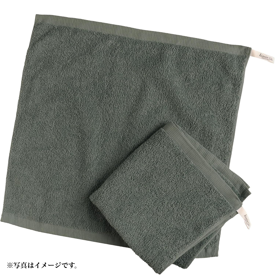 【ヒオリエ】日本製 ホテルスタイルタオル ハンドタオル モス 商品サムネイル