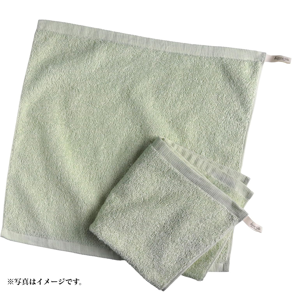 【ヒオリエ】日本製 ホテルスタイルタオル ハンドタオル オリーブ 商品サムネイル