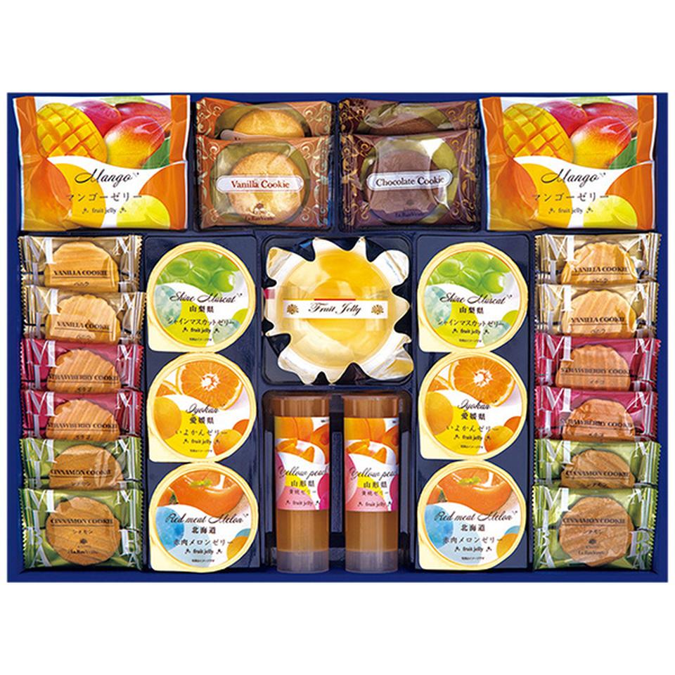 【夏の贈りもの】京都ラ・バンヴェント　フルーツゼリー＆焼菓子詰合せ　型番：ＬＢＤ－３０Ｐ 商品サムネイル