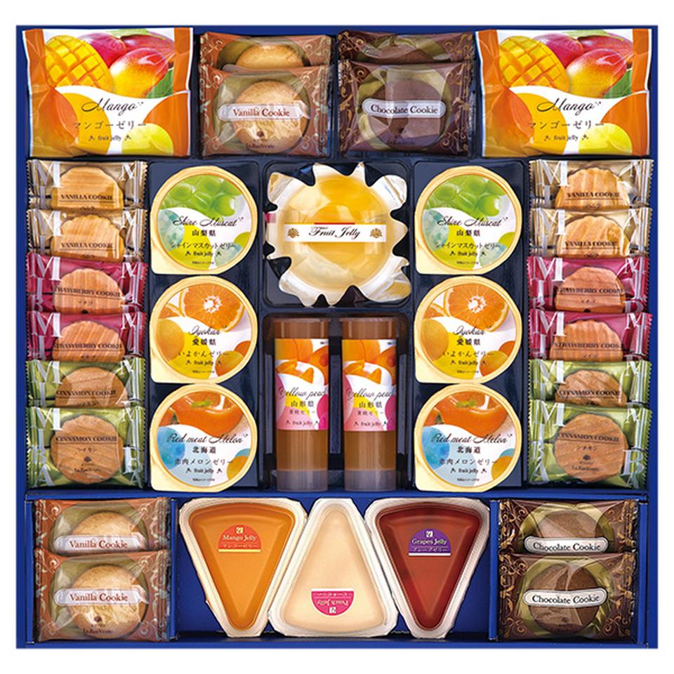 【夏の贈りもの】京都ラ・バンヴェント　フルーツゼリー＆焼菓子詰合せ　型番：ＬＢＤ－４５Ｐ 商品サムネイル