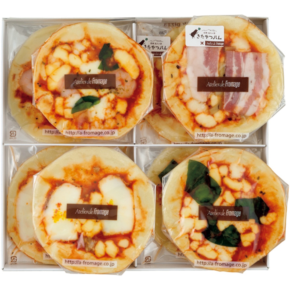 【夏の贈りもの】アトリエ・ド・フロマージュ ミニピザセット 商品サムネイル