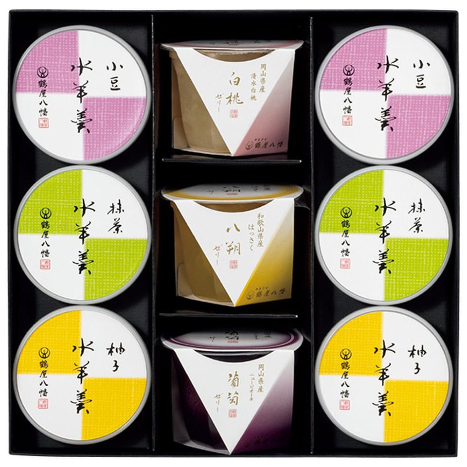 【夏の贈りもの】鶴屋八幡　涼菓詰合せ　型番：Ａ 商品サムネイル
