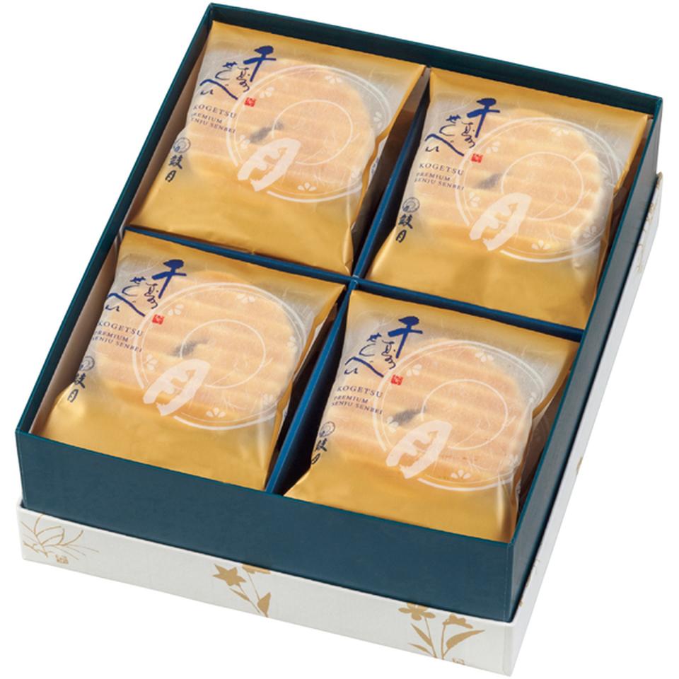 【冬の贈りもの】京菓子處　鼓月 プレミアム千寿せんべい 商品サムネイル