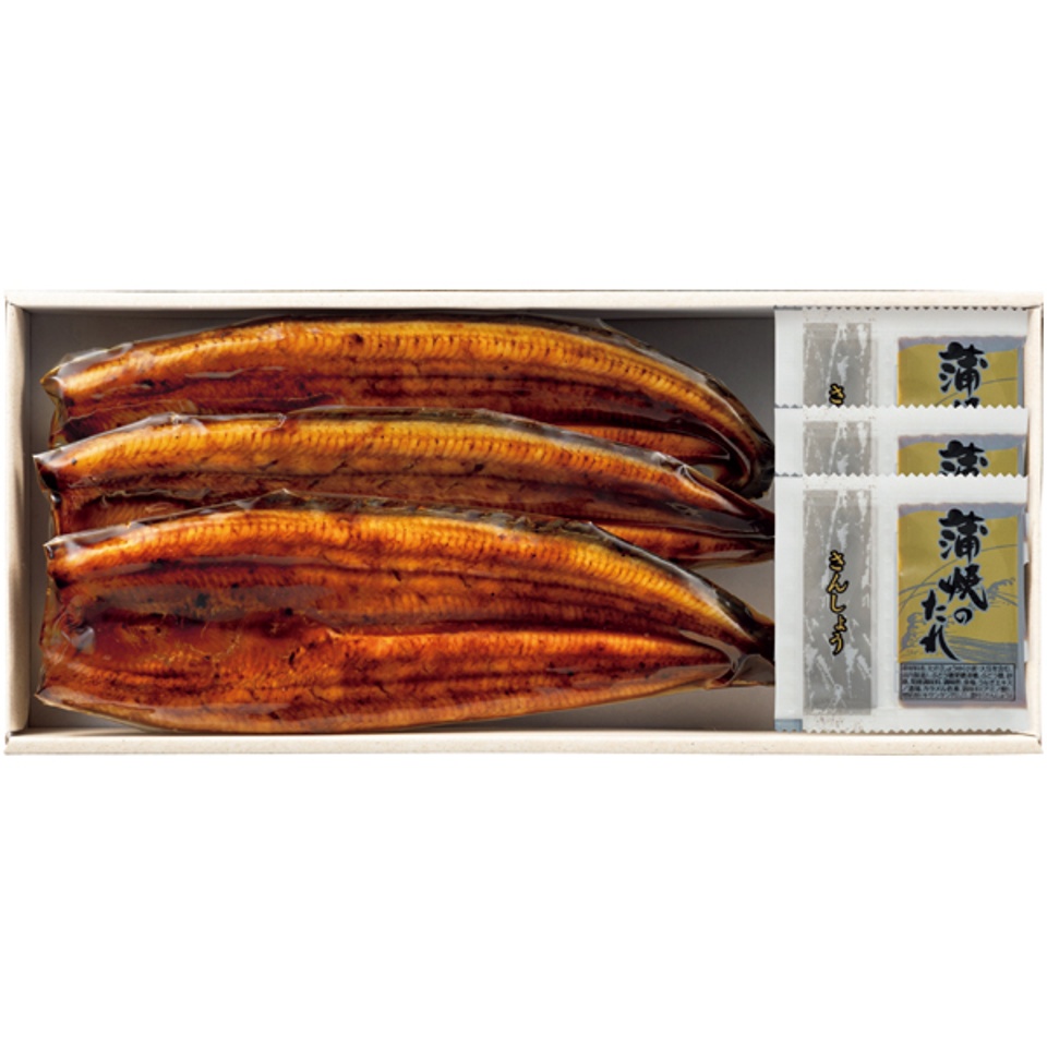 【夏の贈りもの】静岡県浜名湖産 うなぎ蒲焼３尾 商品サムネイル