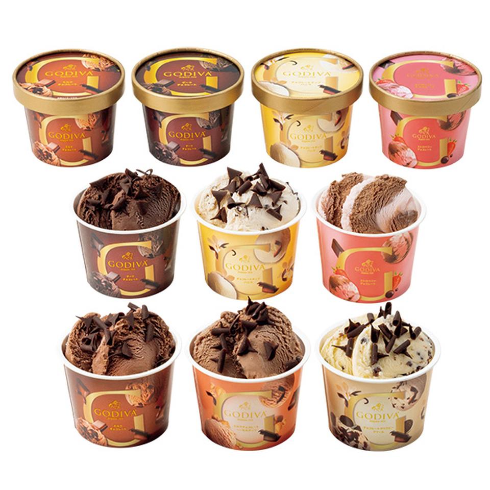 【夏の贈りもの】ゴディバ　アイスコレクション１０個入 商品サムネイル