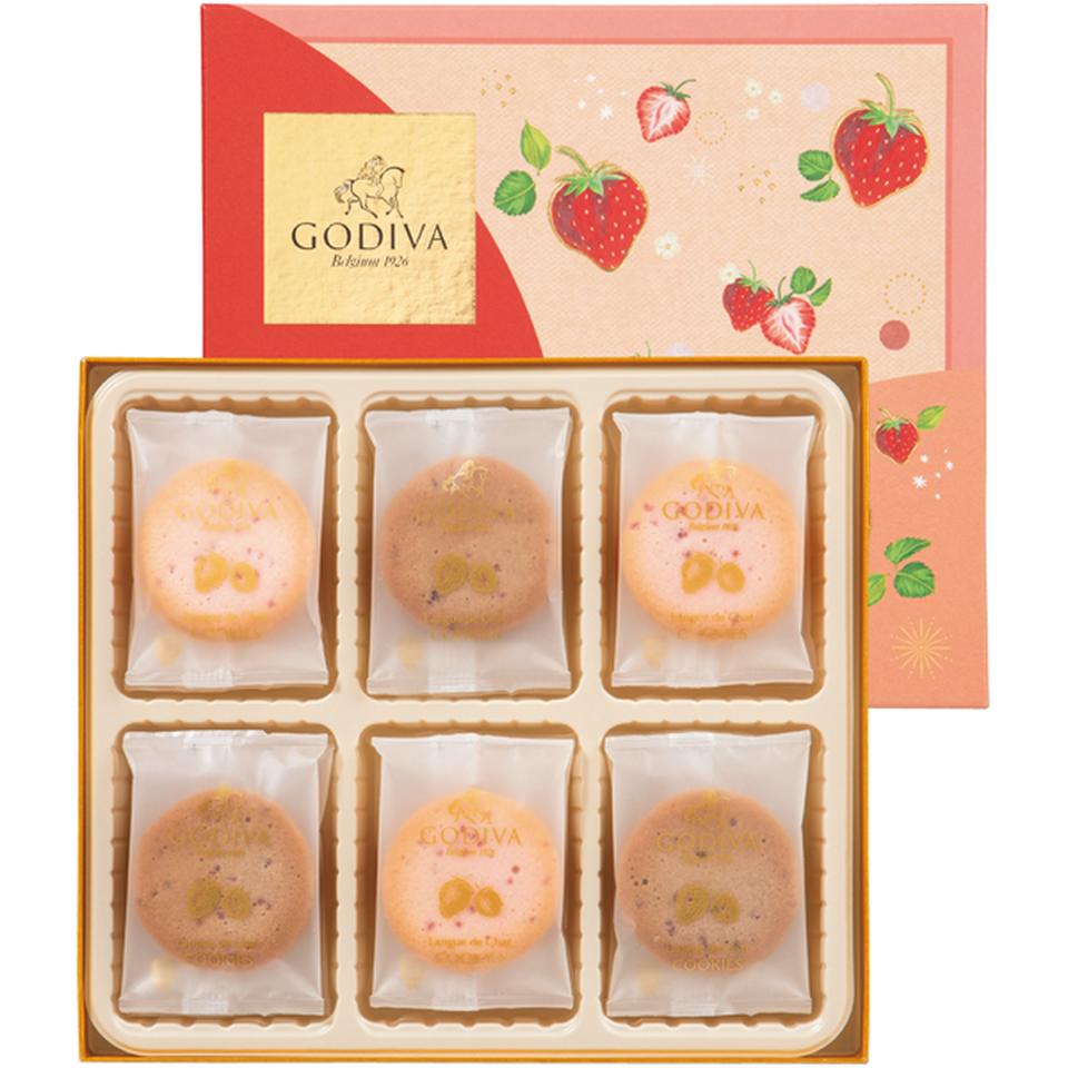 【母の日】ゴディバあまおう苺ラングドシャクッキー　アソートメント　１８枚入 商品サムネイル