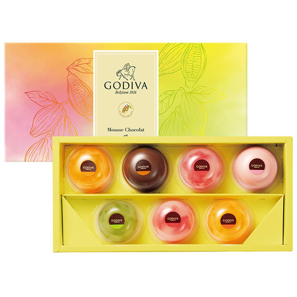 【夏の贈りもの】ゴディバ　ムースショコラ　エ　カカオフルーツ　ジュレ（７個入） 商品サムネイル