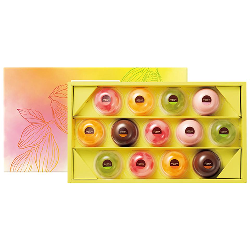 【夏の贈りもの】ゴディバ　ムースショコラ　エ　カカオフルーツ　ジュレ（１３個入） 商品サムネイル