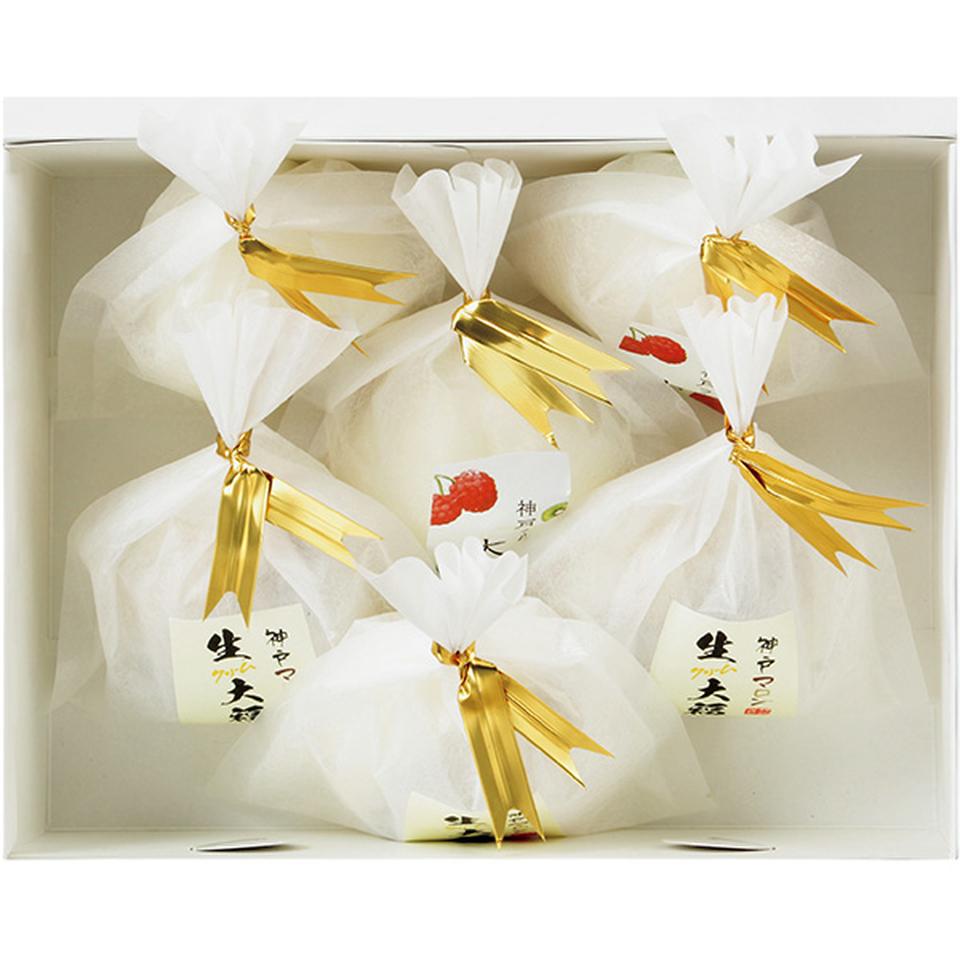 【夏の贈りもの】神戸シェルブール　神戸マロン大福・フルーツ大福詰合せ 商品サムネイル