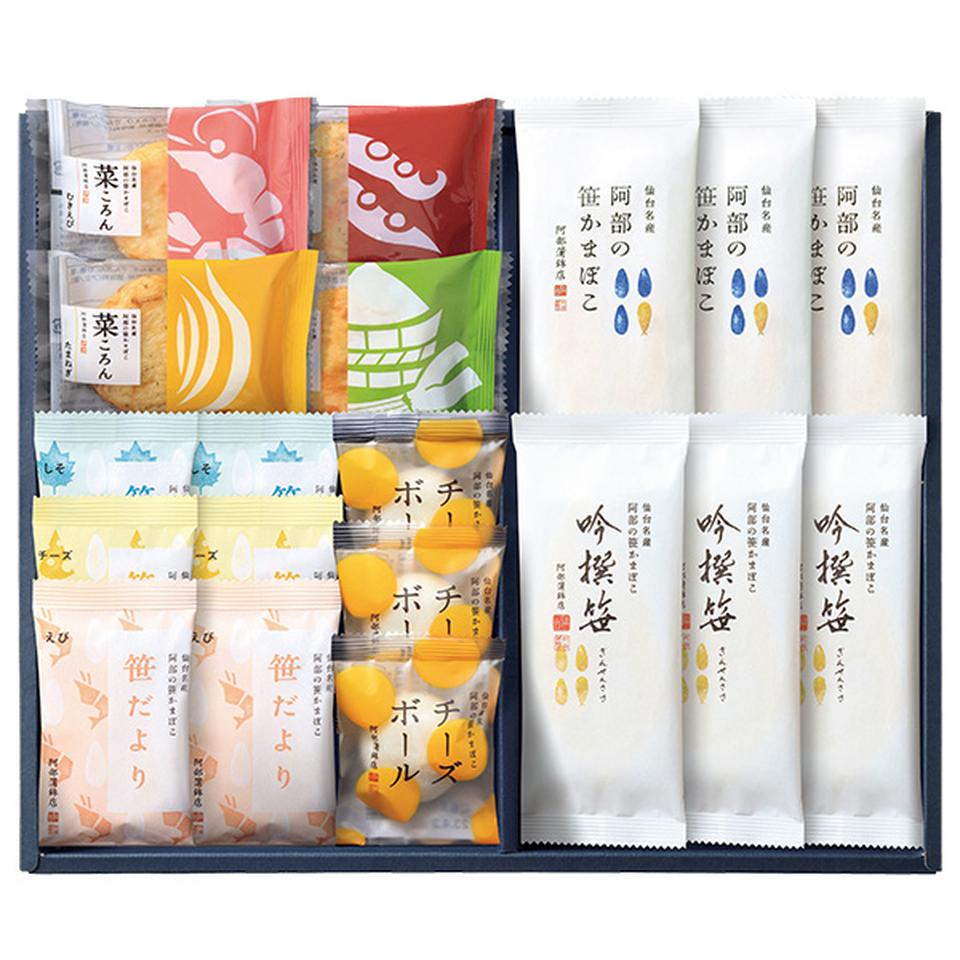 【夏の贈りもの】阿部蒲鉾店　笹かまぼこ詰合せ　型番：ＡＥ－Ｌ３ 商品サムネイル