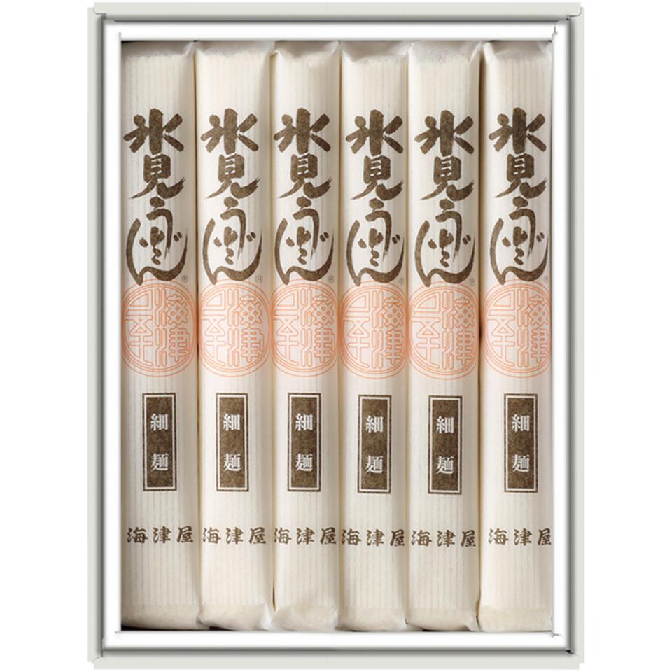 【冬の贈りもの】海津屋 氷見うどん　細麺６本入 商品サムネイル