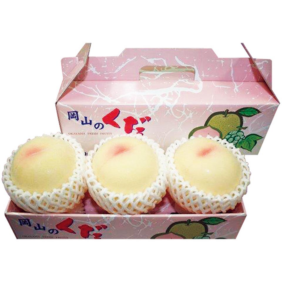 【夏の贈りもの】岡山県産　岡山の桃　３個 商品サムネイル