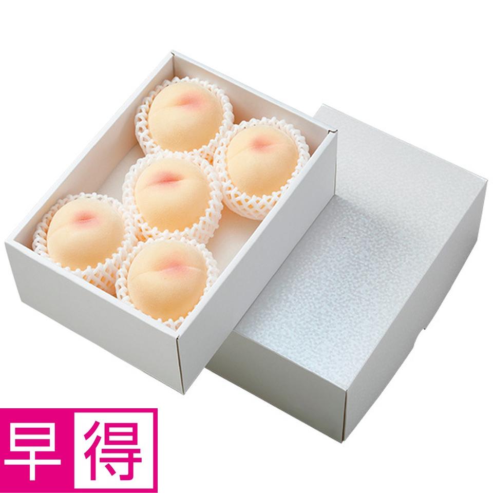 【夏の贈りもの早得】岡山県産　おかやま夢白桃 商品サムネイル