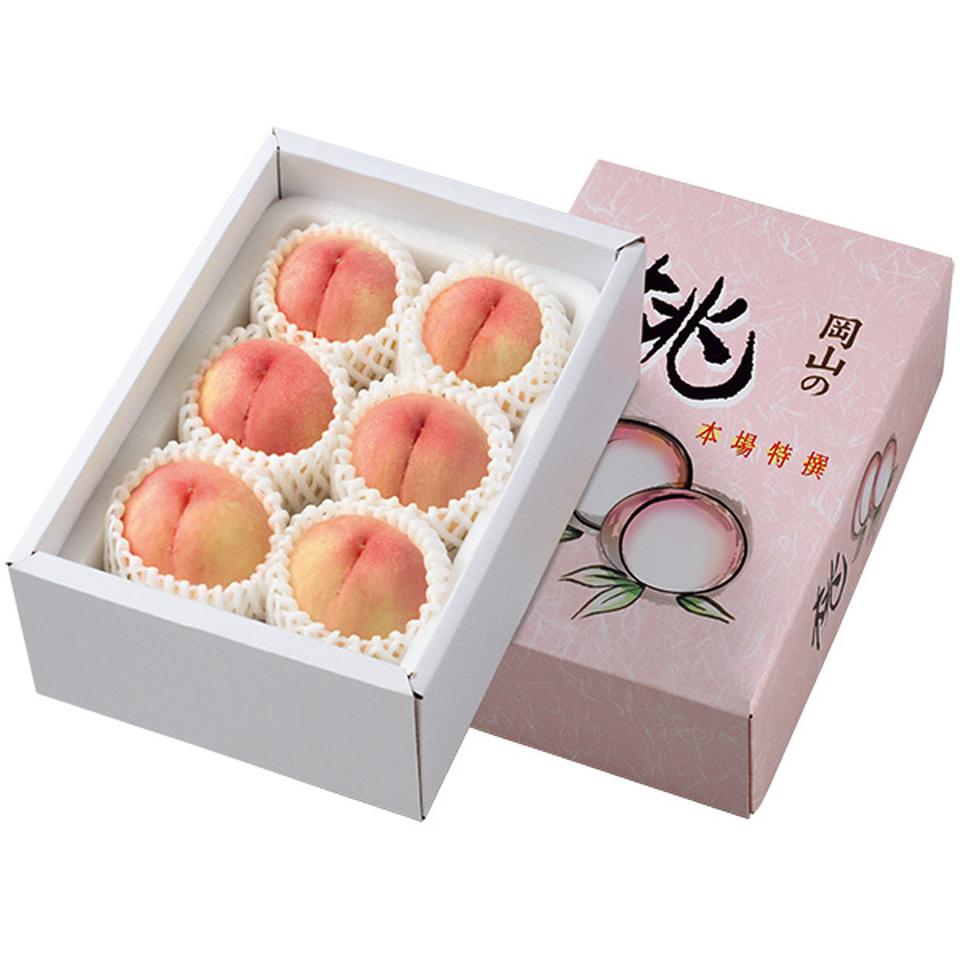 【夏の贈りもの】岡山県産　川中島白桃 商品サムネイル