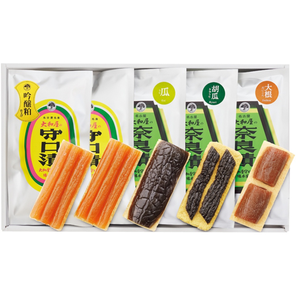 【夏の贈りもの】大和屋守口漬総本家 大和屋銀袋詰合せ （吟醸粕仕上げ） 商品サムネイル