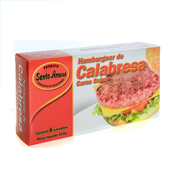 【愛知 豊橋】HAMBURGUER DE CALABRESA(豚肉のハンバーグ）6個入 商品サムネイル