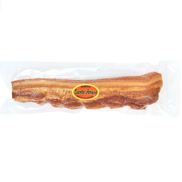 【愛知 豊橋】BACON LONG COM COURO(皮付ベーコン　ロング）360g 商品サムネイル