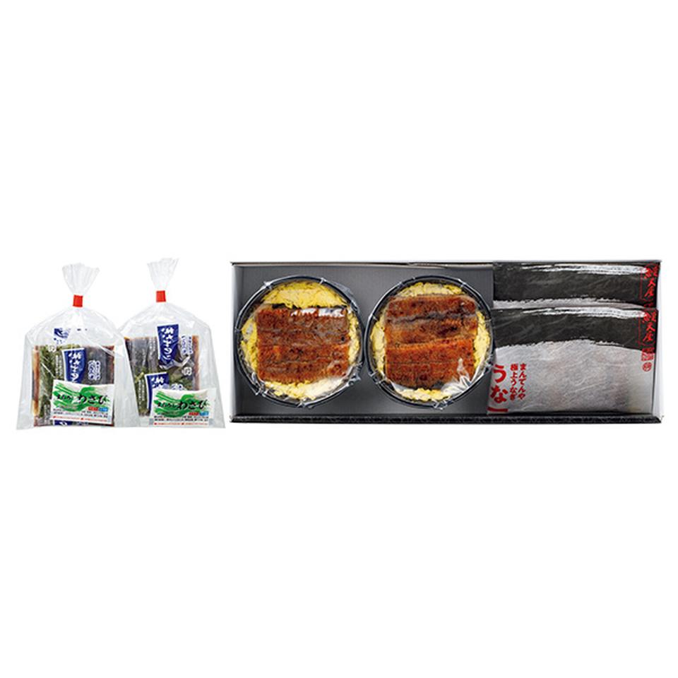 【夏の贈りもの】まんてんや　手焼きうなぎ蒲焼切身、ひつま武士どんセット 商品サムネイル