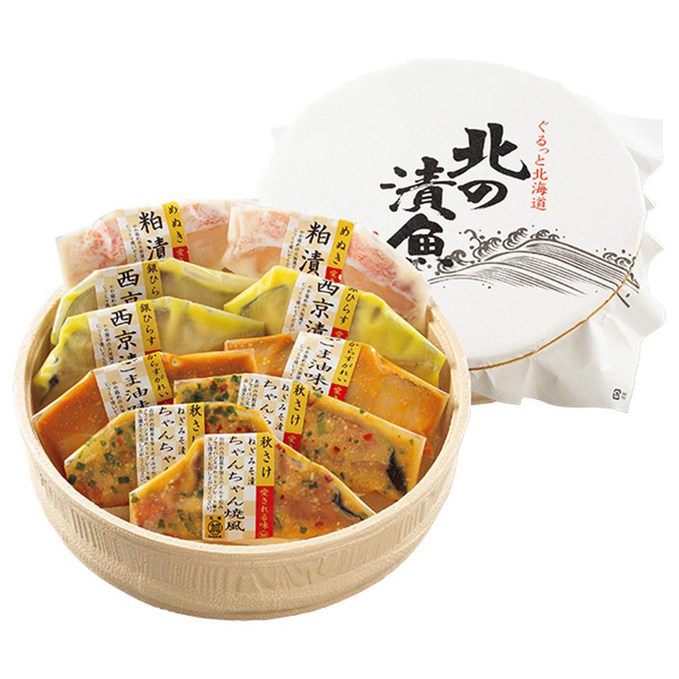 【夏の贈りもの】札幌　丸加水産　漬け魚三昧（４種１０切） 商品サムネイル