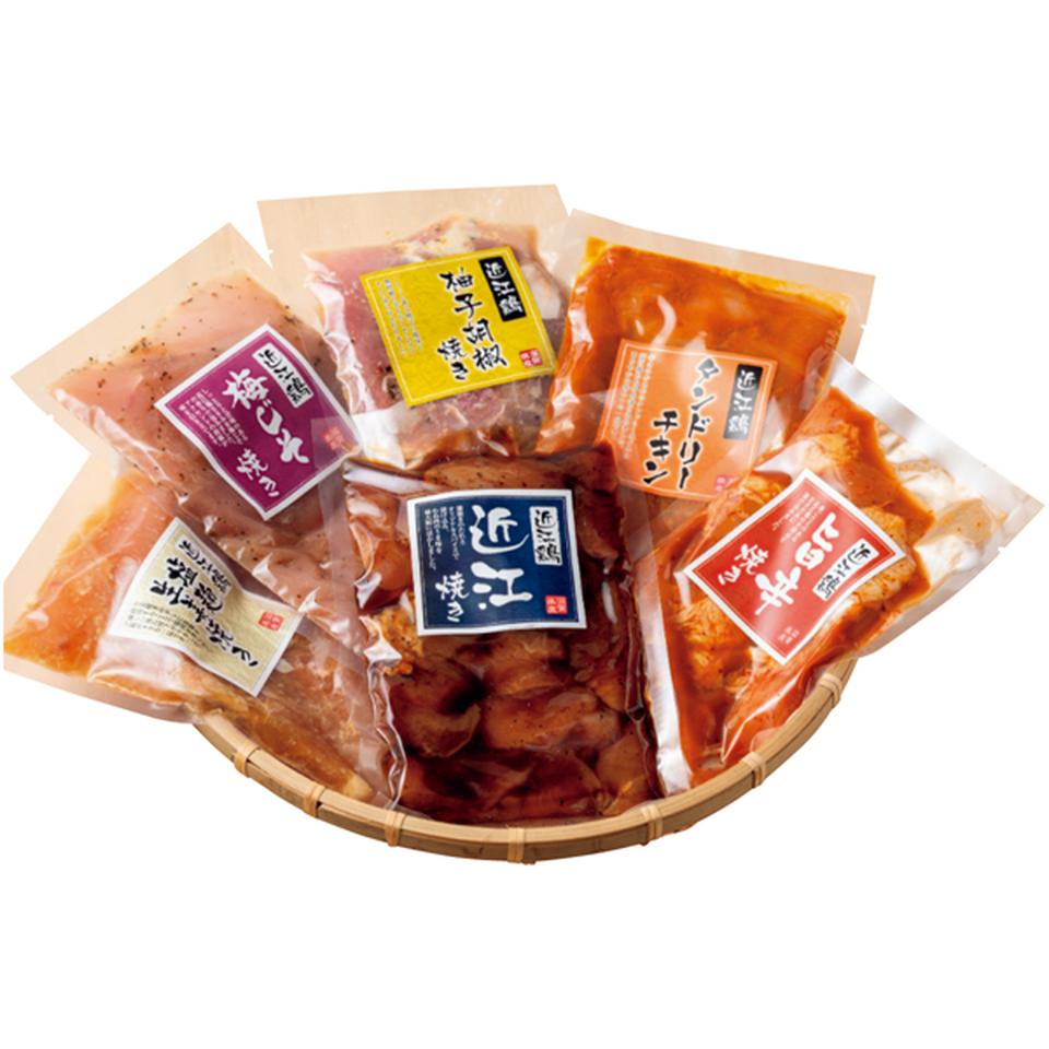 【冬の贈りもの】 近江鶏味付け肉６種セット 商品サムネイル