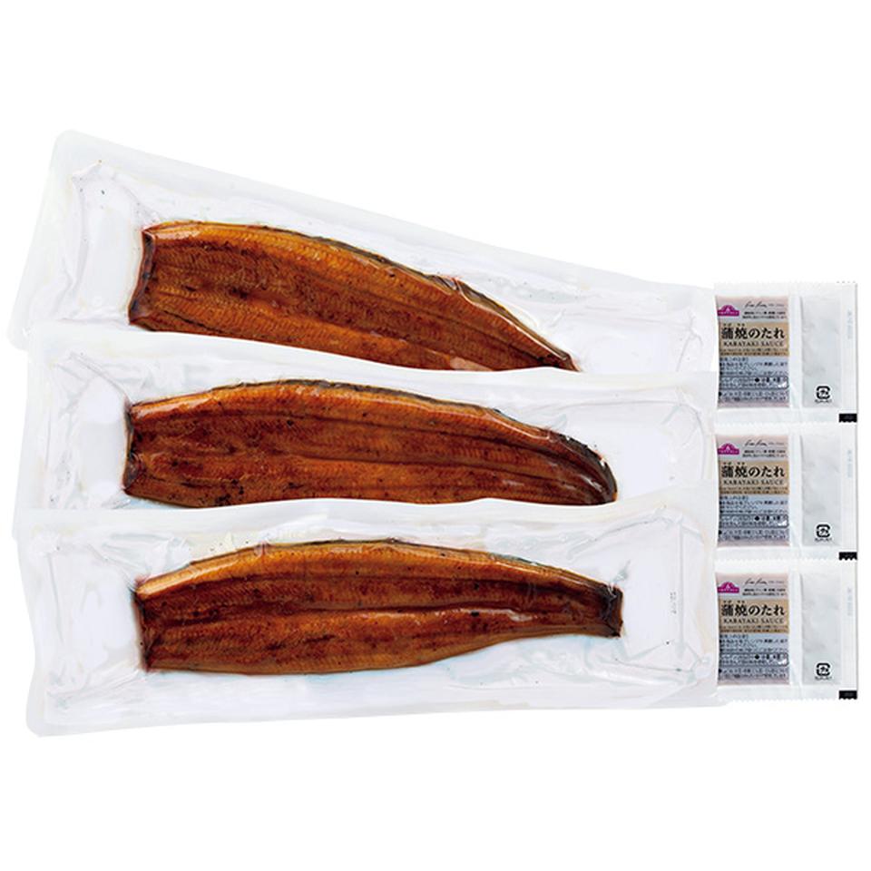 【夏の贈りもの】トップバリュ　グリーンアイナチュラル　うなぎ蒲焼３尾 商品サムネイル