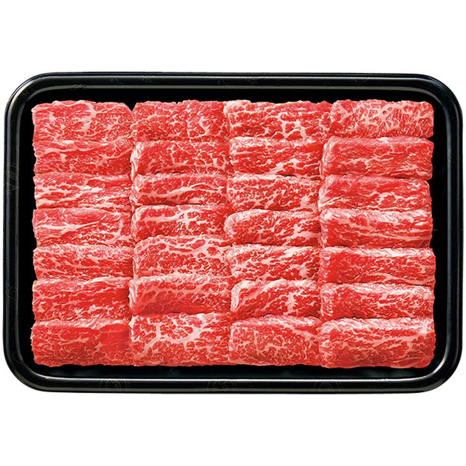 【夏の贈りもの】トップバリュ　グリーンアイナチュラル　タスマニアビーフ　ばら（三角ばら）焼肉用 商品サムネイル