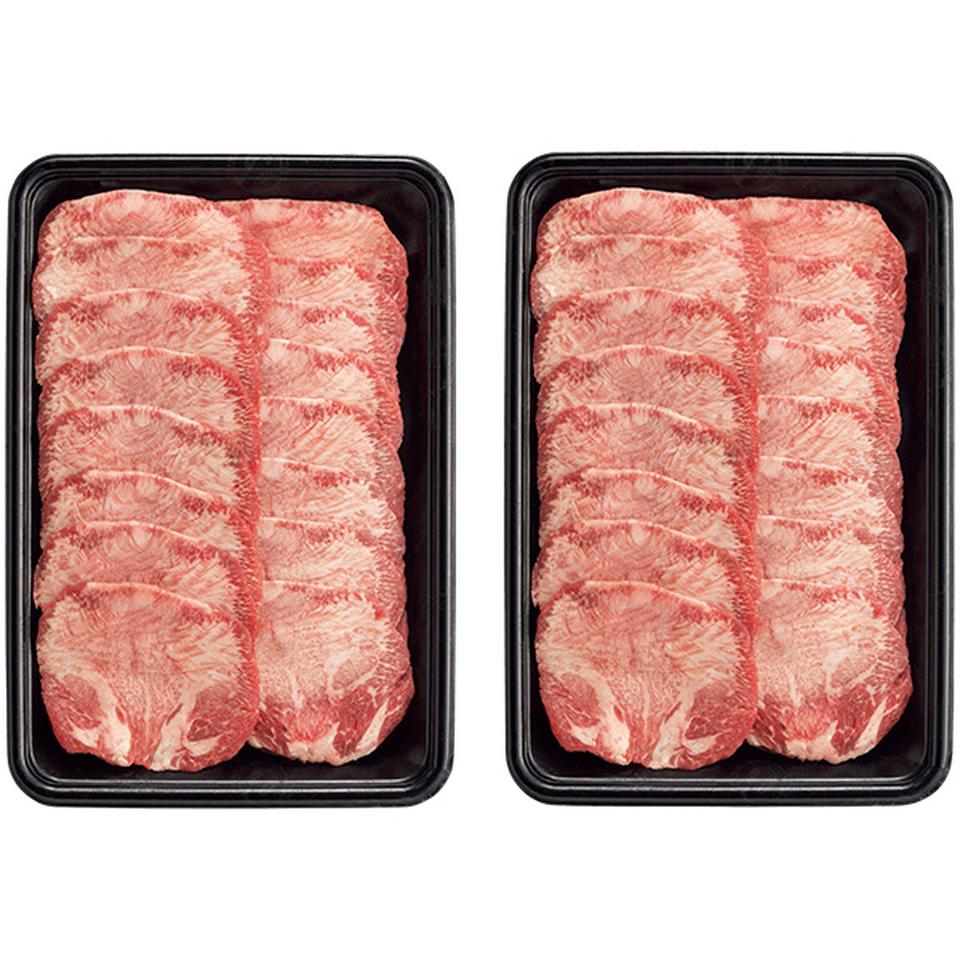 【夏の贈りもの】トップバリュ　グリーンアイナチュラル　タスマニアビーフ　牛たん焼肉用 商品サムネイル