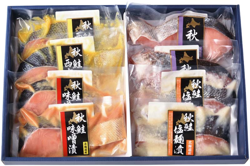 【冬の贈りもの】北海道産 秋鮭漬三昧 商品サムネイル
