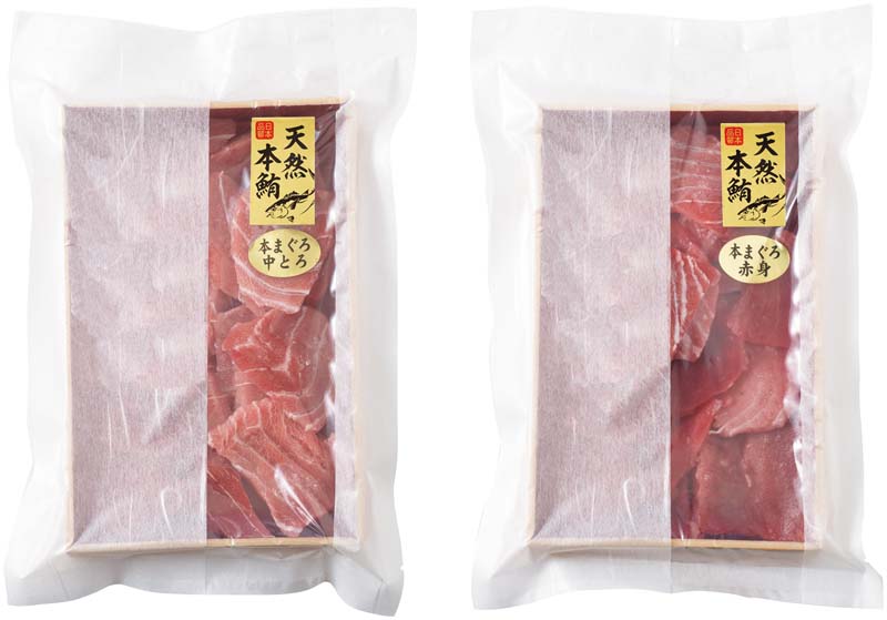 【冬の贈りもの】築地ホクエイ 天然本まぐろ切落し 商品サムネイル