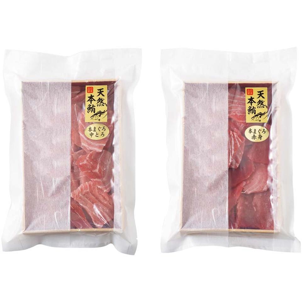 【夏の贈りもの】築地ホクエイ天然本まぐろ切落し 商品サムネイル