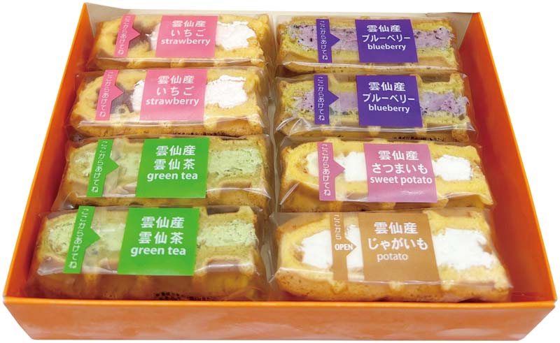 【冬の贈りもの】「ボンパティ」雲仙ワッフル 商品サムネイル