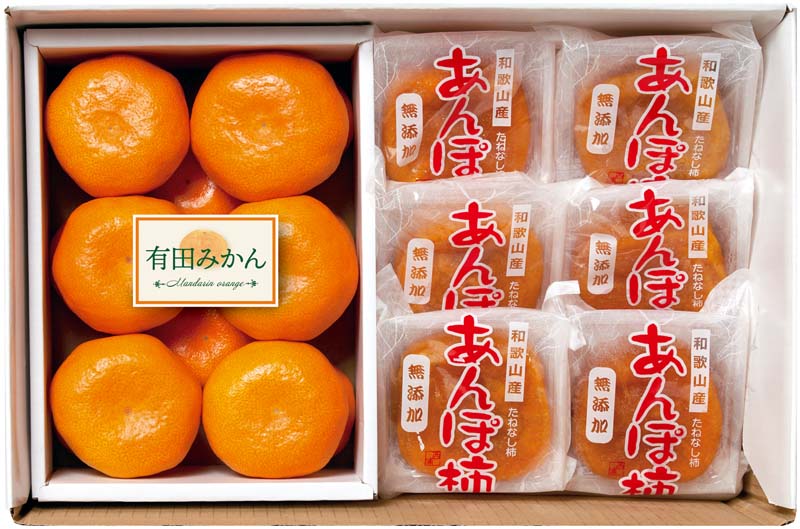 【冬の贈りもの】和歌山県産 あんぽ柿＆有田みかん 商品サムネイル