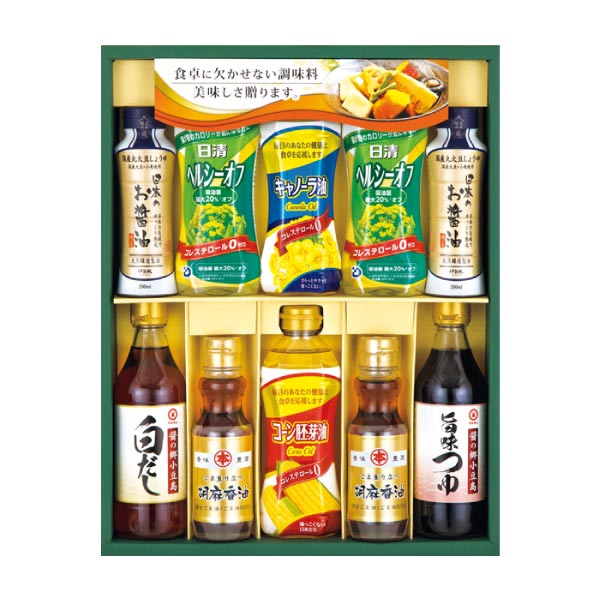 【冬ギフト】日清オイル＆和調味料ギフト 商品サムネイル