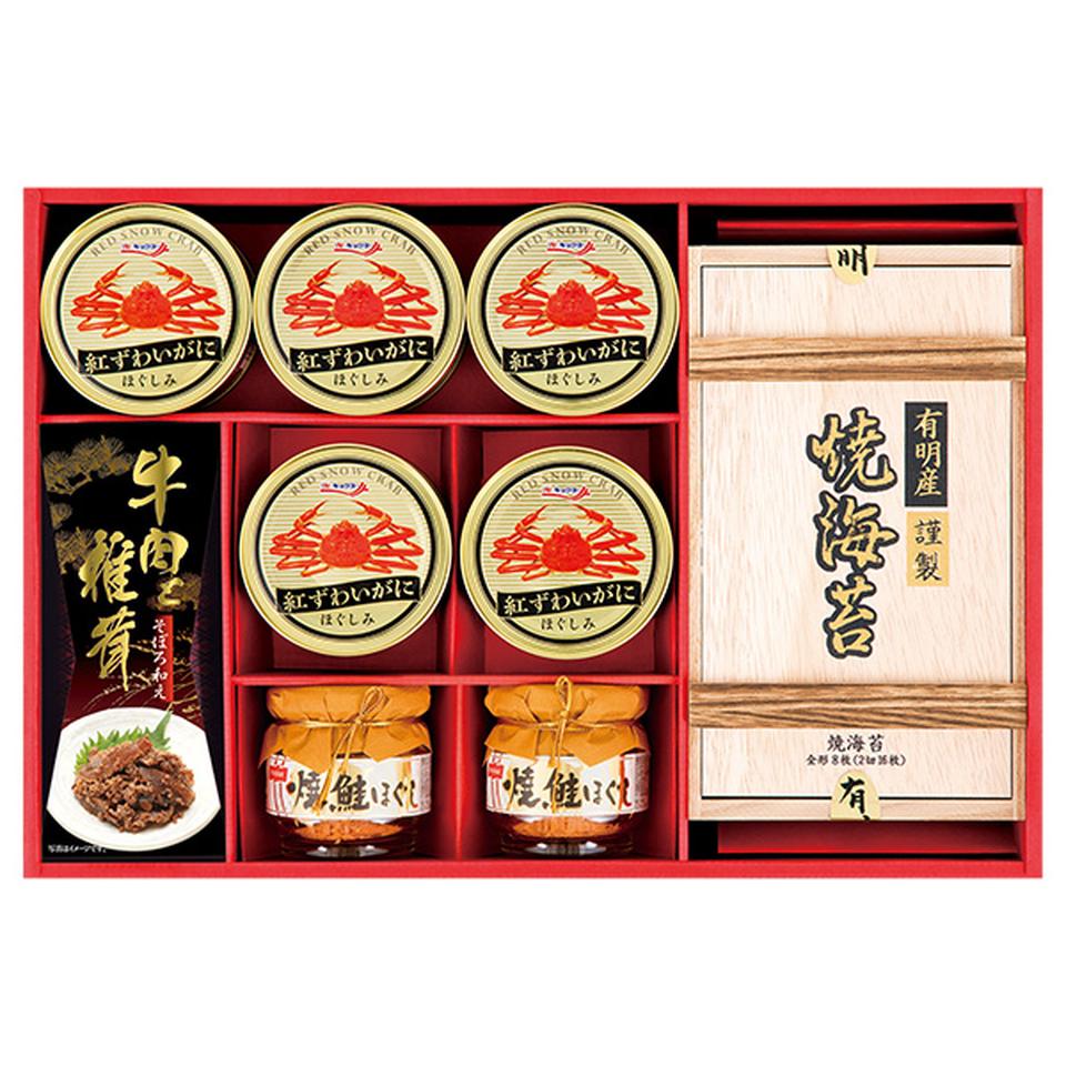 【夏の贈りもの】紅ずわいがに＆海苔＆そぼろ和えバラエティ 商品サムネイル