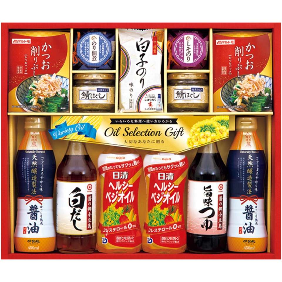 【夏の贈りもの】日清オイル＆調味料バラエティギフト 商品サムネイル