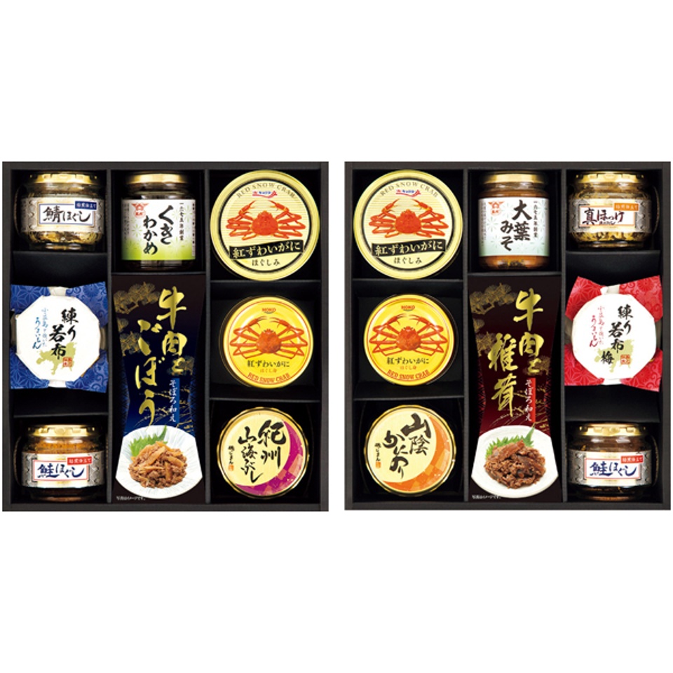 【夏の贈りもの】かに缶＆酒悦＆佃煮詰合せ 商品サムネイル