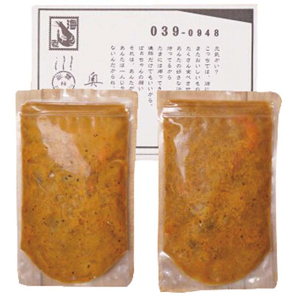 【夏の贈りもの】「奥芝商店」竜宮の賄い海鮮スープカレー 商品サムネイル