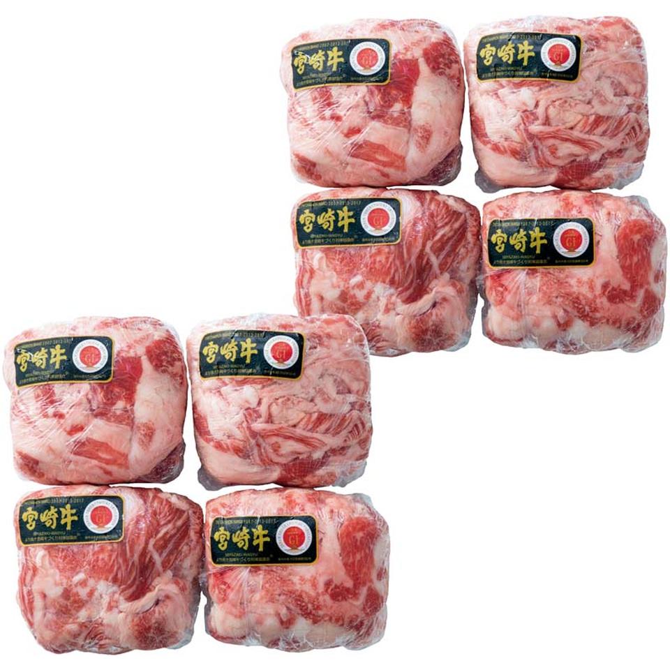 【夏の贈りもの】宮崎牛切落し１ｋｇ 商品サムネイル
