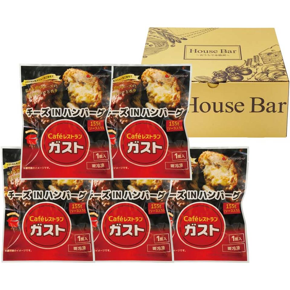 【夏の贈りもの】おうちで本格派「ガスト」チーズinハンバーグセット 商品サムネイル