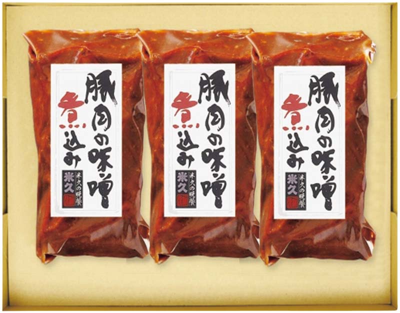 【冬の贈りもの】米久 豚肉の味噌煮込みギフト 商品サムネイル