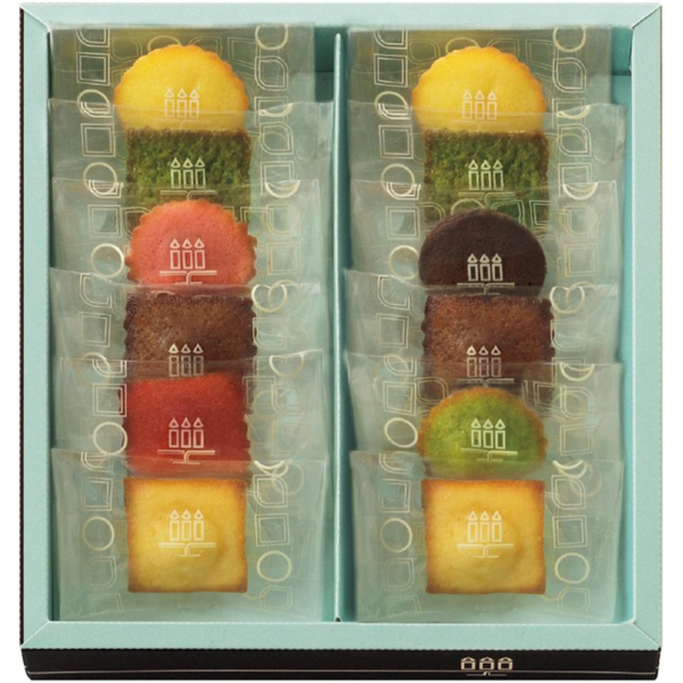 【母の日】アンリ・シャルパンティエプティ・ガトー・アソルティとプリザーブドフラワー「ガーデン」 商品画像(2)