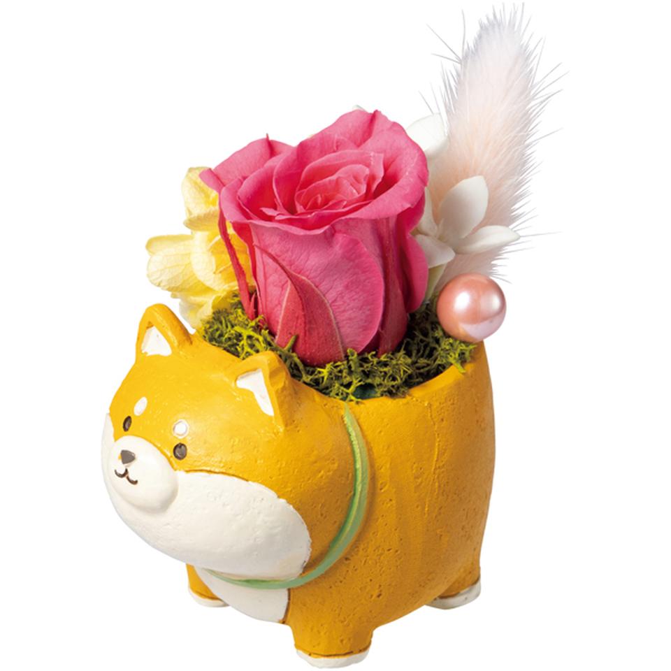 【母の日】ドルチェ・ディ・ロッカ・カリーノパクパクアニマルズとアニマルプリザ(いぬ・ねこ) 商品画像(2)