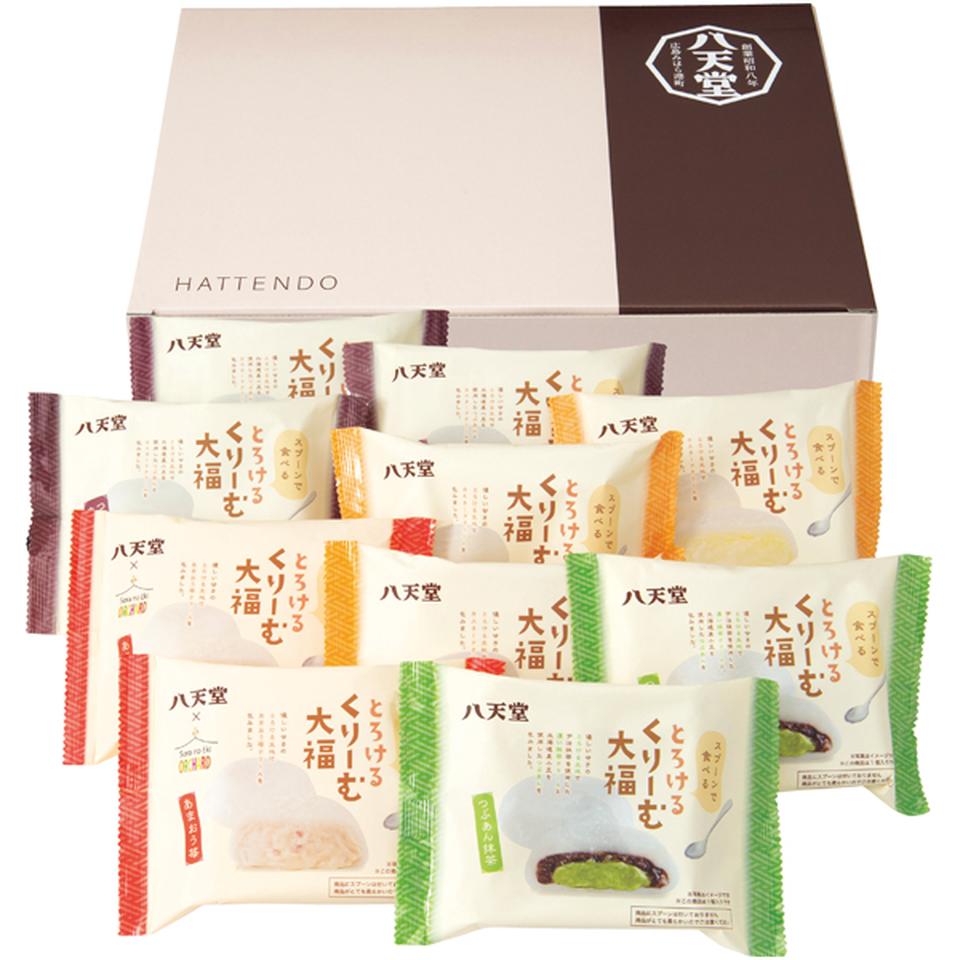 【母の日】八天堂とろけるくりーむ大福セット 商品サムネイル
