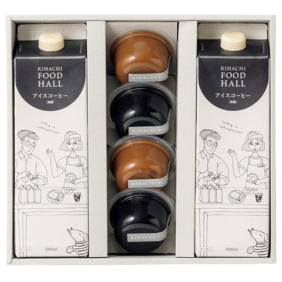 【夏の贈りもの】ＫＩＨＡＣＨＩ　ＦＯＯＤ　ＨＡＬＬ　アイスコーヒー＆コーヒーゼリーセット 商品サムネイル