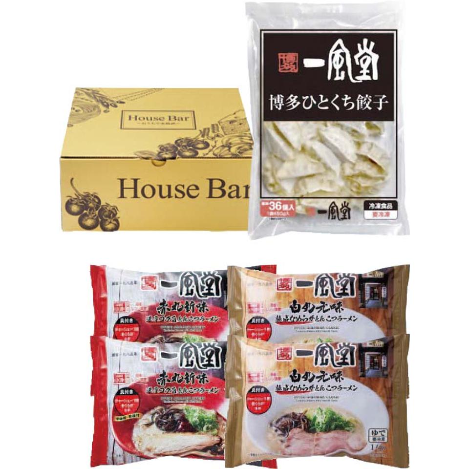 【夏の贈りもの】おうちで本格派博多「一風堂」とんこつラーメンと博多ひとくち餃子 商品サムネイル