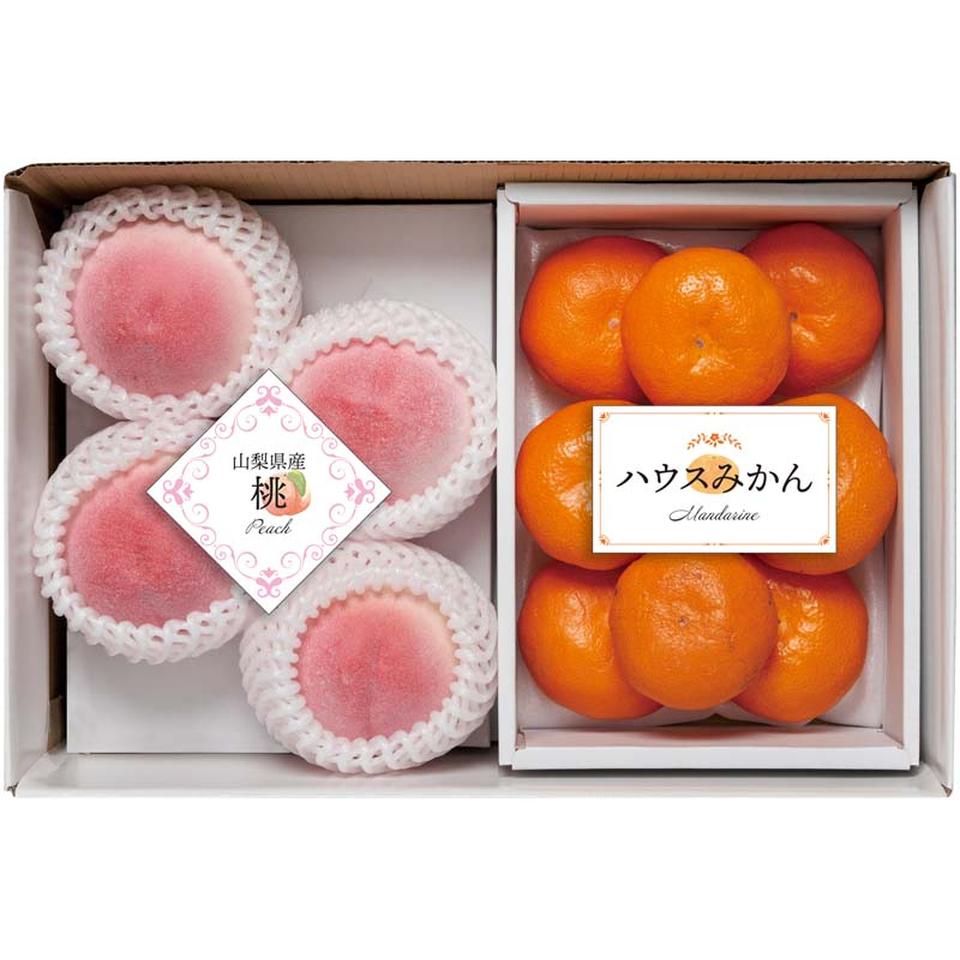 【夏の贈りもの】山梨県産桃＆ハウスみかん 商品サムネイル