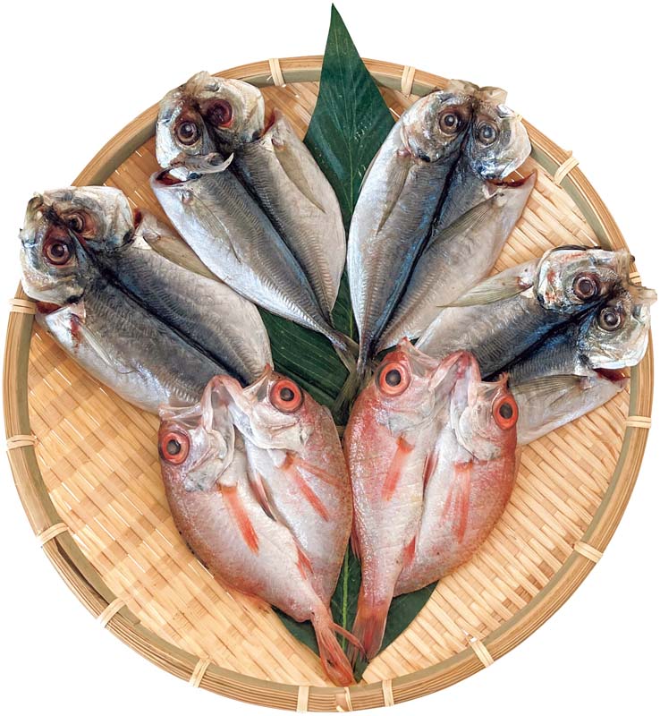 【冬の贈りもの】島根県産 天然のどぐろと真あじの開干し 商品サムネイル