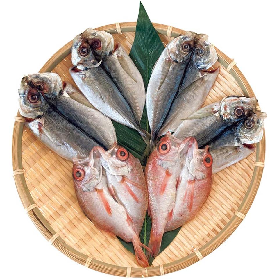 【夏の贈りもの】島根県産天然のどぐろと真あじの開干し 商品サムネイル