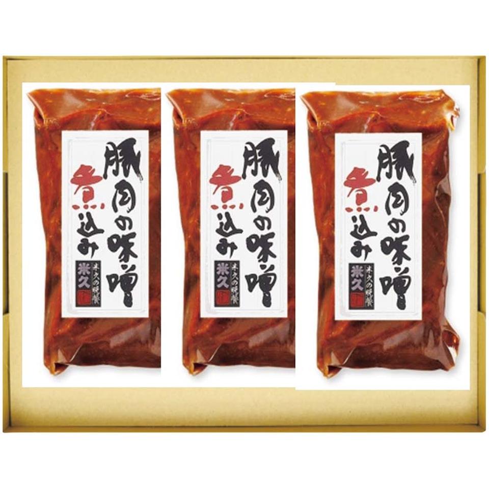 【夏の贈りもの】米久豚肉の味噌煮込みギフト 商品サムネイル