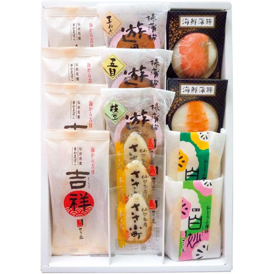 【夏の贈りもの】仙台名産「ささ圭」笹かまぼこ詰合せ 商品サムネイル